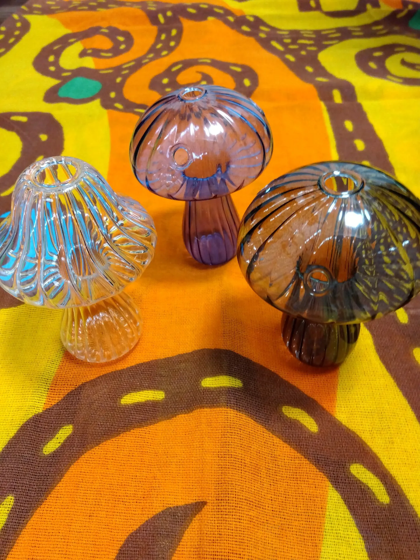 きのこの一輪挿し